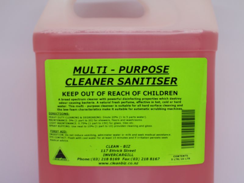 Multipurpose Cleaner Sanitiser