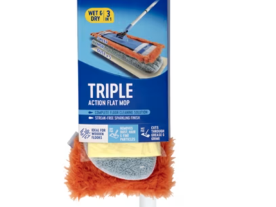 Oates Triple Action Flat Mop