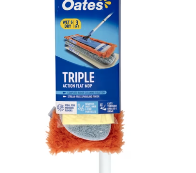 Oates Triple Action Flat Mop