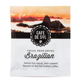 Cafe de Sol Brazilian Freeze Dried Coffee Sachets
