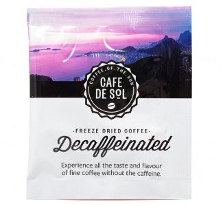 Cafe de Sol Decaffeinated Freeze Dried Coffee Sachets