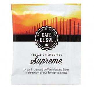 Cafe de Sol Supreme Freeze Dried Coffee Sachets