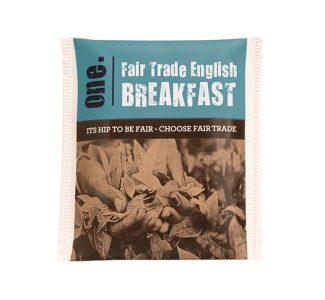 One Fair Trade English Breakfast Tea
