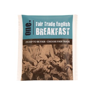 One Fair Trade English Breakfast Tea