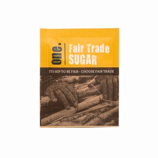 One Fair Trade Sugar Sachet