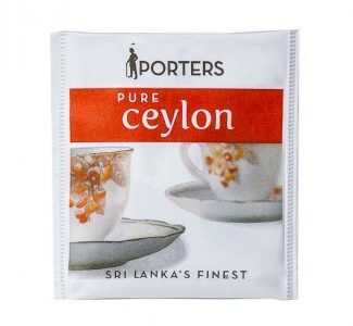 Porters Pure Ceylon Enveloped Tea Bags