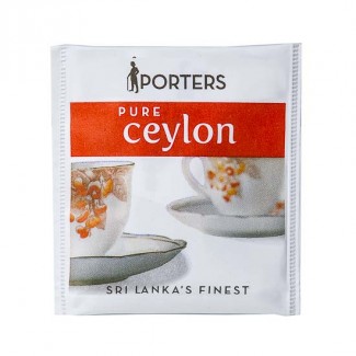 Porters Pure Ceylon Enveloped Tea Bags