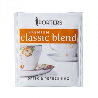 Porters Premium Classic Blend Enveloped Tea Bags