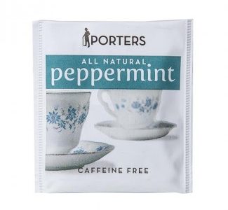 Porters Herbal Peppermint Enveloped Tea Bags