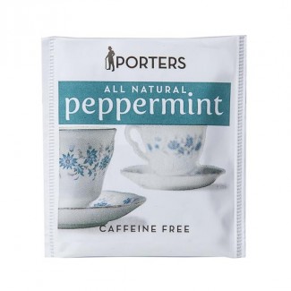 Porters Herbal Peppermint Enveloped Tea Bags